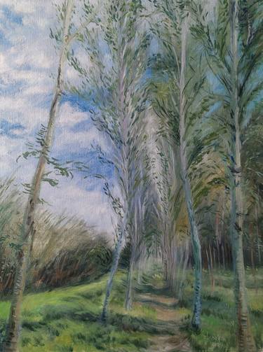 Original Tree Paintings by Zhang Xin