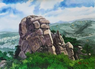 Original Landscape Paintings by Seongbae Shin
