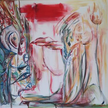 Print of Expressionism Love Paintings by Laura Miclea