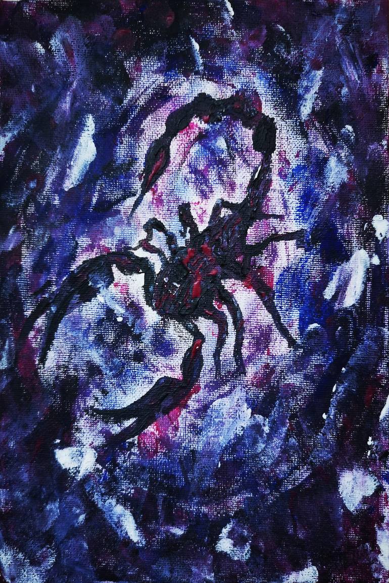 Scorpio Painting by Laura Miclea Saatchi Art