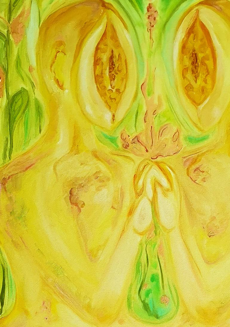 Original Symbolism Love Painting by Laura Miclea