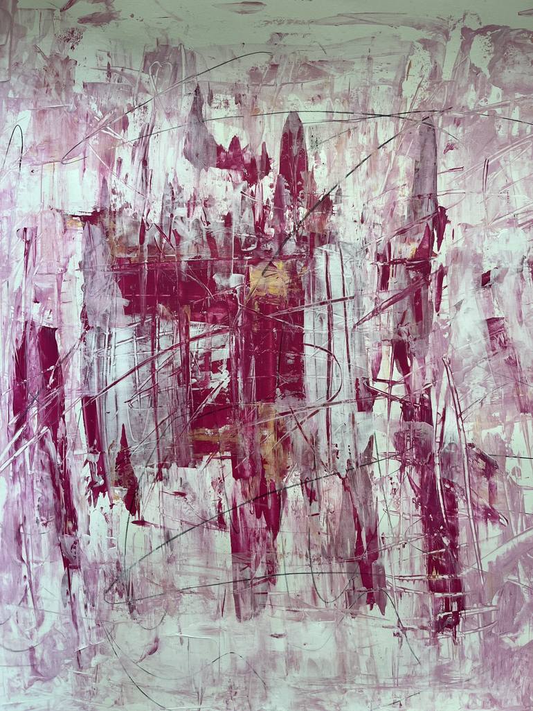 Original Abstract Painting by Caroline Folds