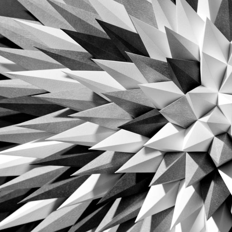 Original Minimalism Abstract Sculpture by Letovbarski Artlab