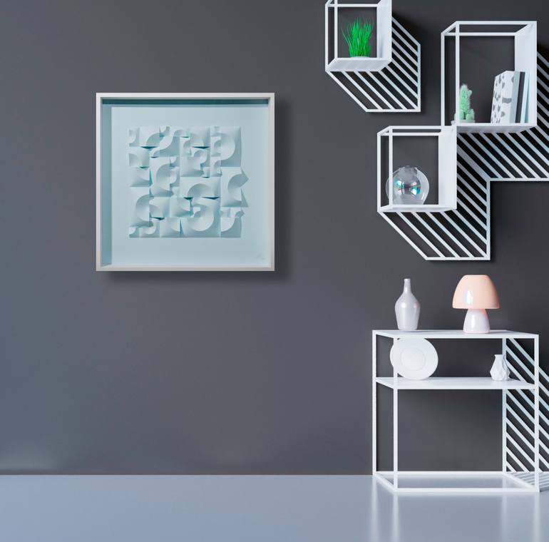 Original Minimalism Abstract Sculpture by Letovbarski Artlab