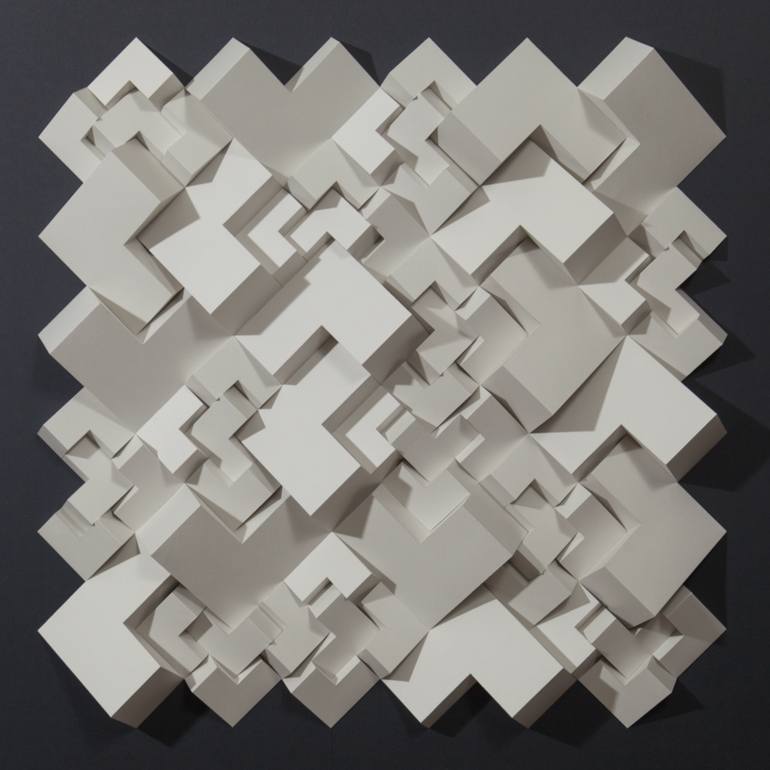 Original Minimalism Abstract Sculpture by Letovbarski Artlab