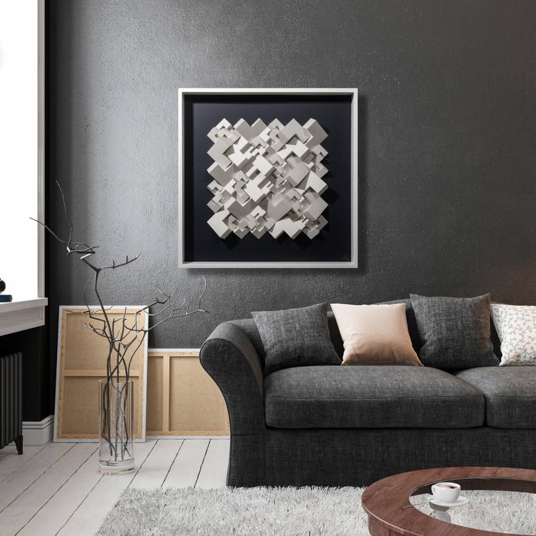 Original Minimalism Abstract Sculpture by Letovbarski Artlab