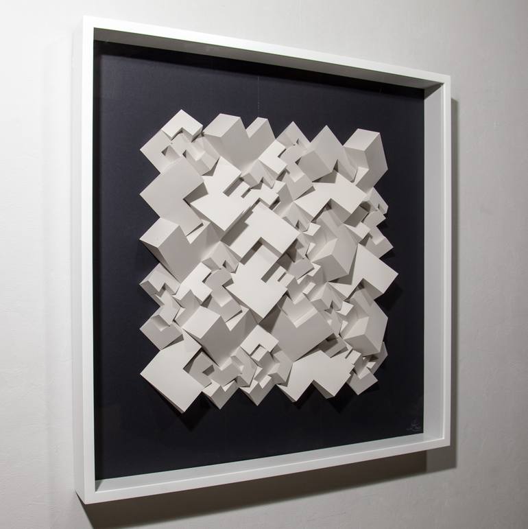 Original Minimalism Abstract Sculpture by Letovbarski Artlab