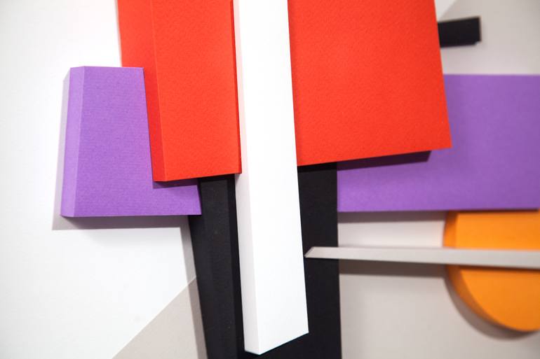 Original Cubism Abstract Sculpture by Letovbarski Artlab