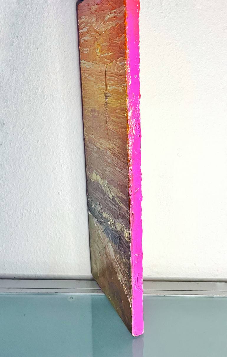 Original Abstract Seascape Painting by Anastasiia Intenberh