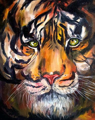 Original Animal Paintings by Anastasiia Intenberh