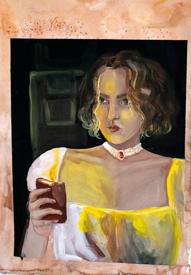 Original Portrait Paintings by Anastasiia Intenberh