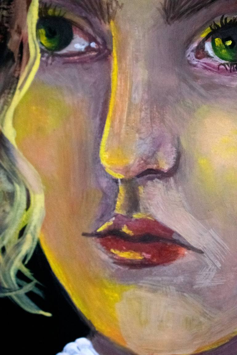 Original Figurative People Painting by Anastasiia Intenberh