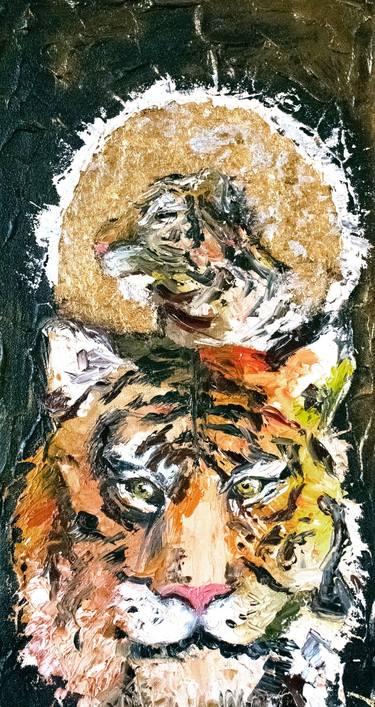 Print of Portraiture Animal Paintings by Anastasiia Intenberh