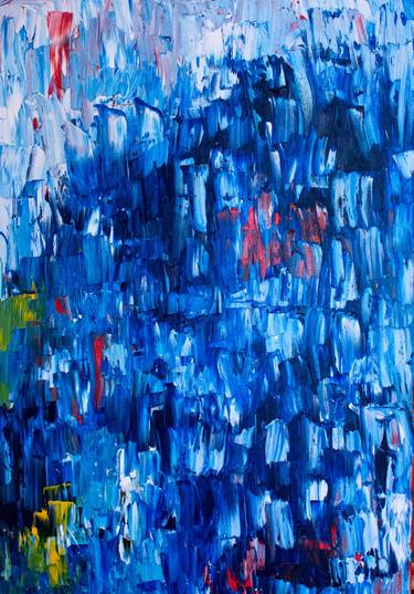 Original Abstract Expressionism Abstract Paintings by Anastasiia Intenberh