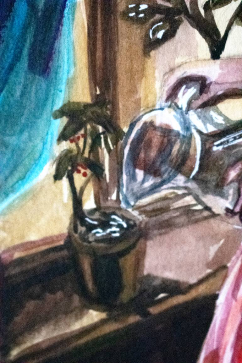 Original Portraiture Portrait Painting by Anastasiia Intenberh