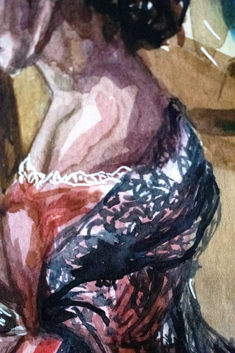 Original Portraiture Portrait Painting by Anastasiia Intenberh