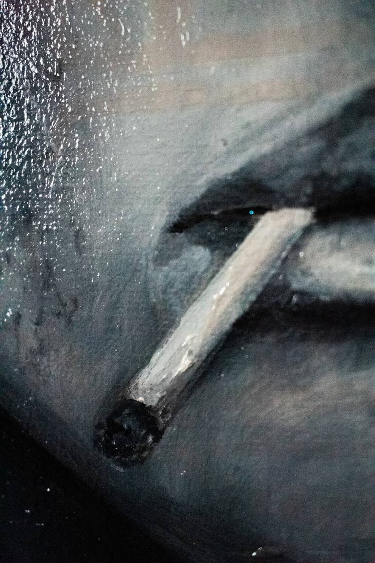Original Contemporary People Painting by Anastasiia Intenberh