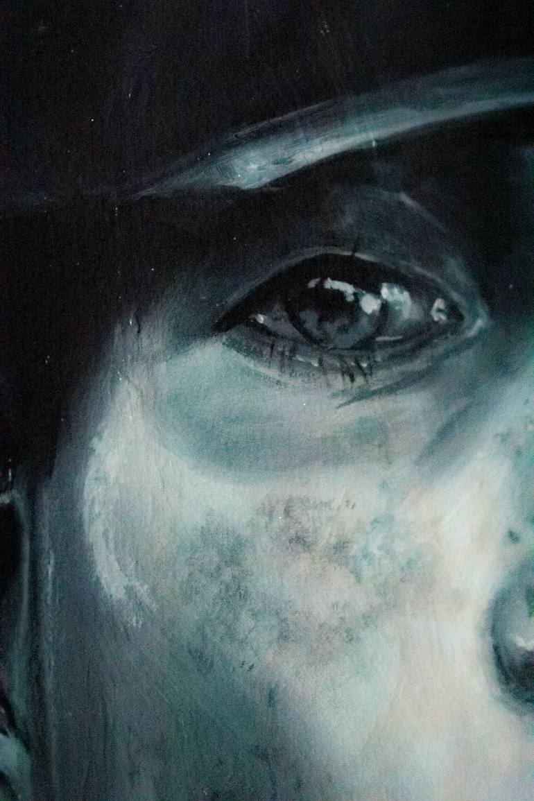 Original Contemporary People Painting by Anastasiia Intenberh