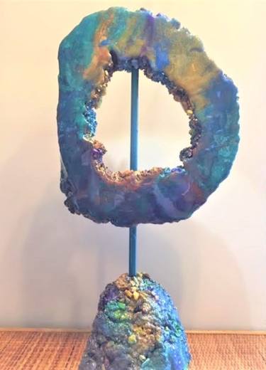 Original Abstract Nature Sculpture by Rebecca Cyphers