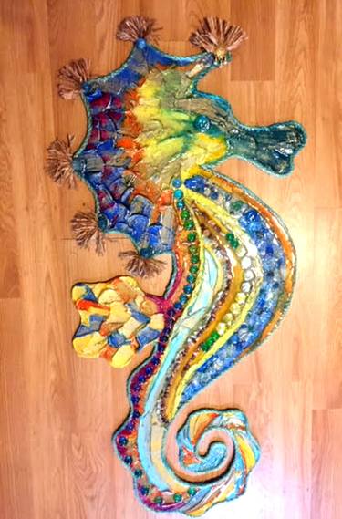 Original Conceptual Fish Sculpture by Rebecca Cyphers