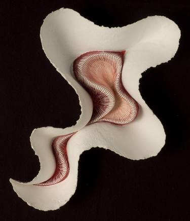 Original Art Deco Abstract Sculpture by Holly Fischer