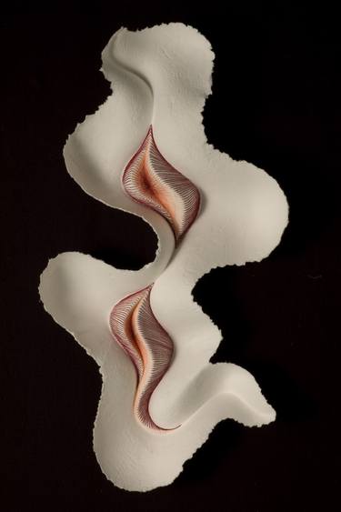 Original Art Deco Abstract Sculpture by Holly Fischer