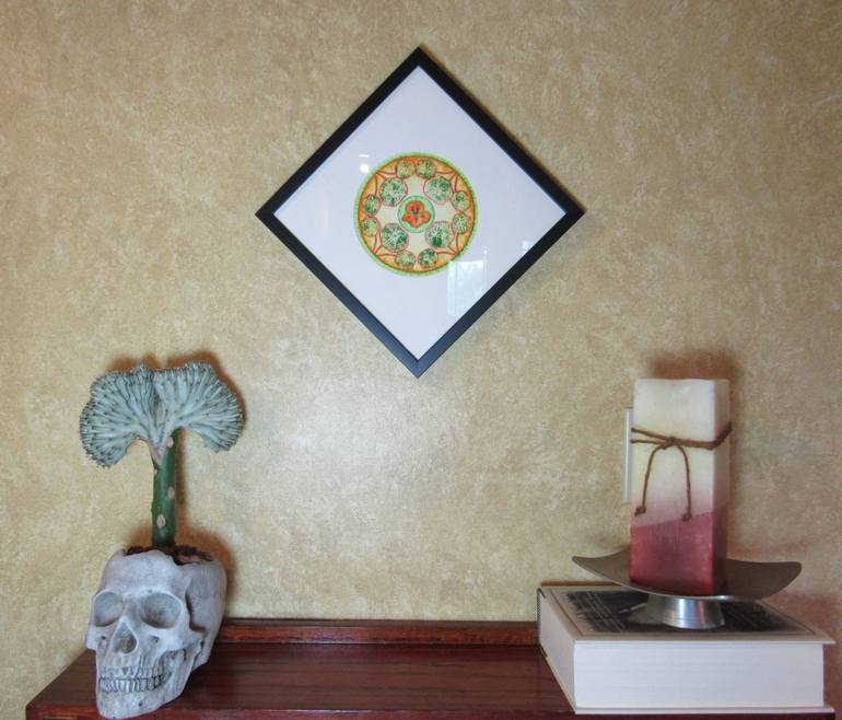Original Other Floral Painting by Heather Crowley