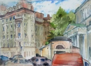 Saint Petersburg architecture sketch thumb