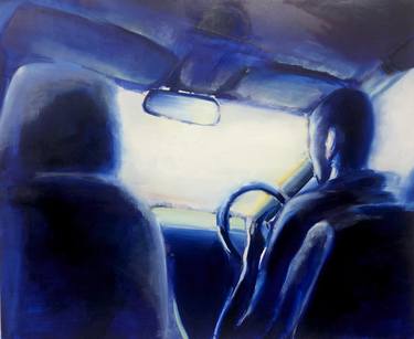 Print of Fine Art Car Paintings by Yage Guo