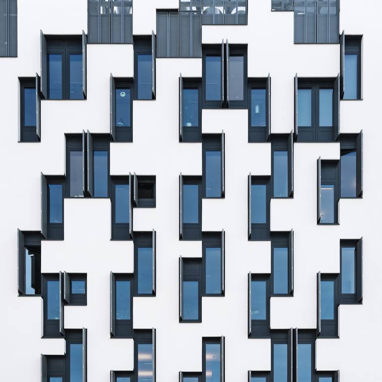 The Tetris Building Photography by Mitchell van Eijk | Saatchi Art