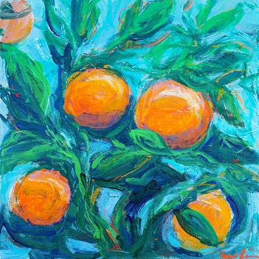 Mandarins - fresh fruits, summer, orange, nature, still life thumb