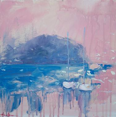 Original Impressionism Seascape Paintings by Dina Aseeva