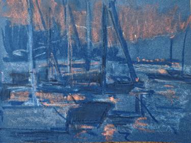 Original Impressionism Seascape Painting by Dina Aseeva