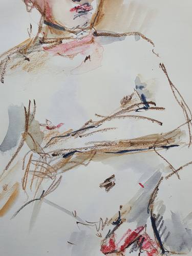 Original Impressionism Nude Paintings by Dina Aseeva