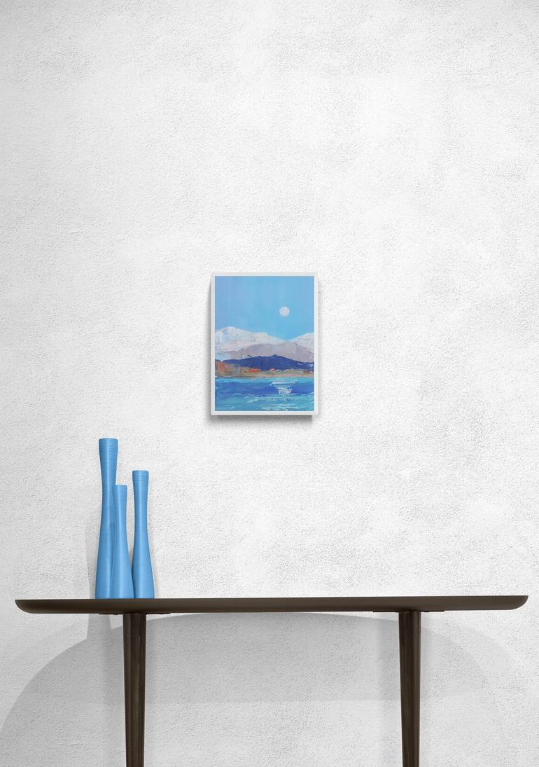 Original Impressionism Seascape Painting by Dina Aseeva