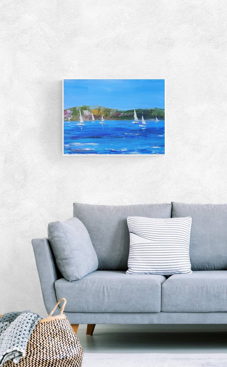 Original Seascape Painting by Dina Aseeva