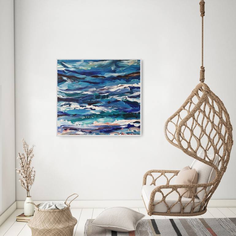 Original Seascape Painting by Dina Aseeva