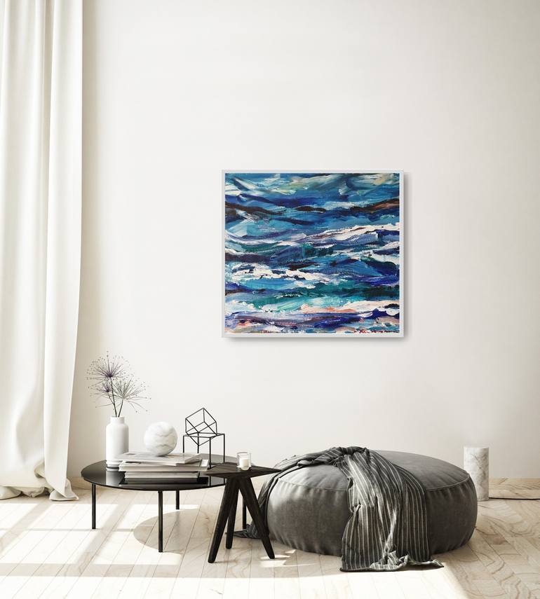 Original Seascape Painting by Dina Aseeva