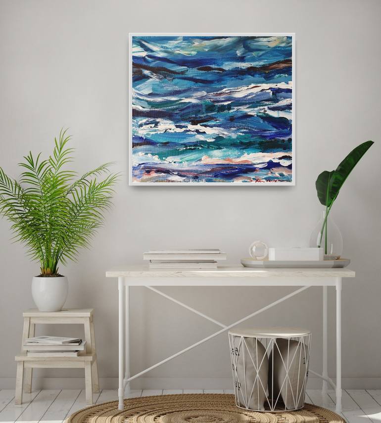 Original Seascape Painting by Dina Aseeva