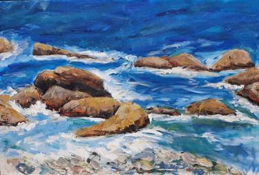 Original Seascape Paintings by Dina Aseeva