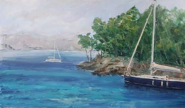 Original Seascape Paintings by Dina Aseeva