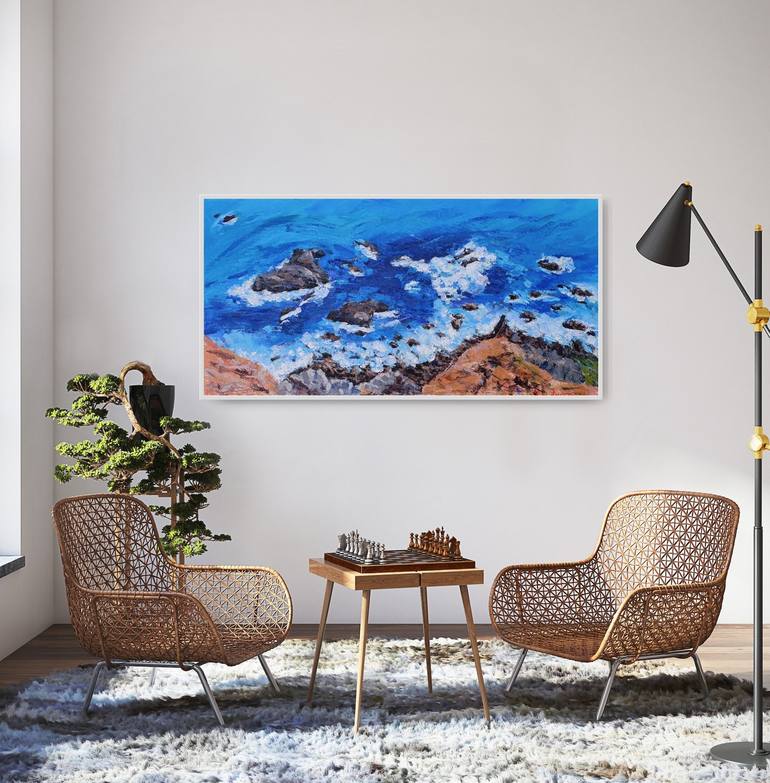 Original Seascape Painting by Dina Aseeva