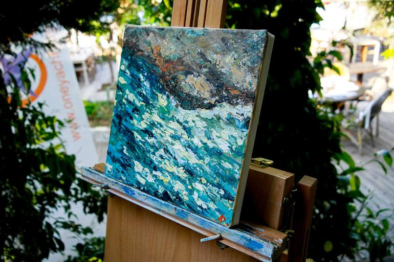 Original Seascape Painting by Dina Aseeva