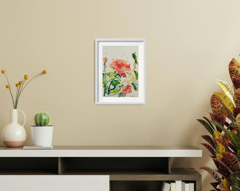 Original Floral Painting by Dina Aseeva