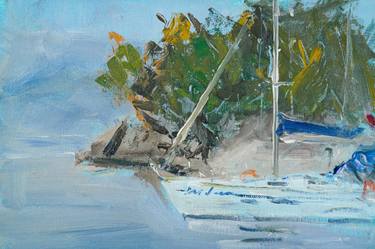 Oceanis yacht "White pepper" - serenity seascape with sailboat thumb