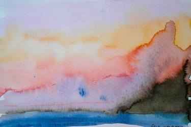 From Marmaris to Sarsala sunset - abstract seascape, sea, sky thumb