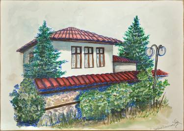 Original Realism Architecture Paintings by Silvia Simeonova