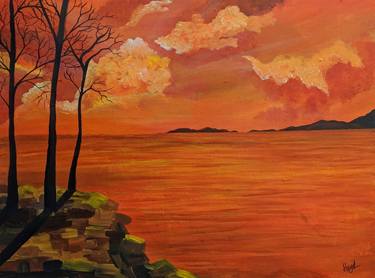 Burning sunset thumb