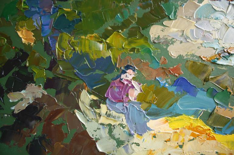 Original Expressionism Landscape Painting by Anri Kutchava