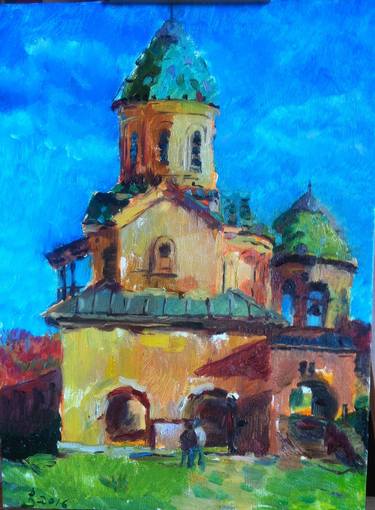 Print of Fine Art Architecture Paintings by Anri Kutchava